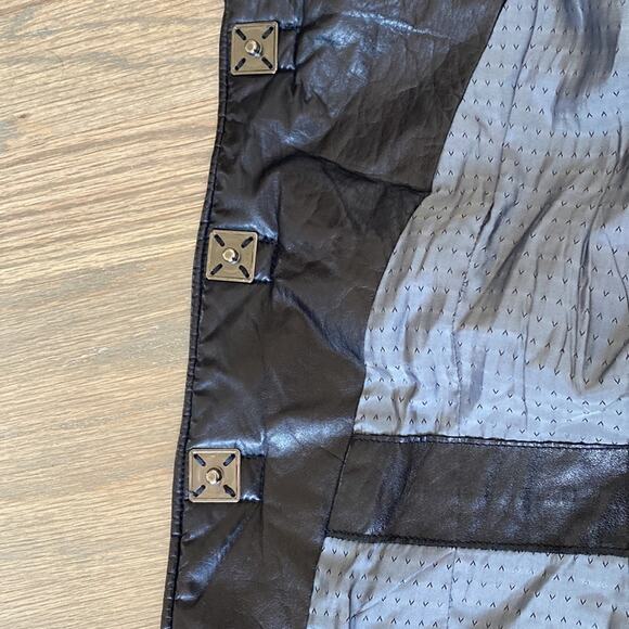 Sylvie Schimmel Paris Soft Calf Leather Black Jacket Size 36 Made in France - Picture 7 of 8